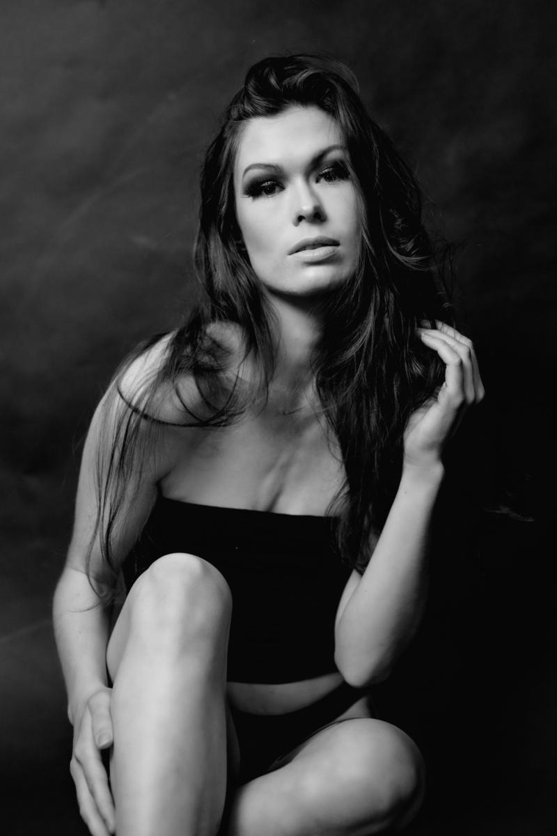 Noir Photoshoot - Model Brenna