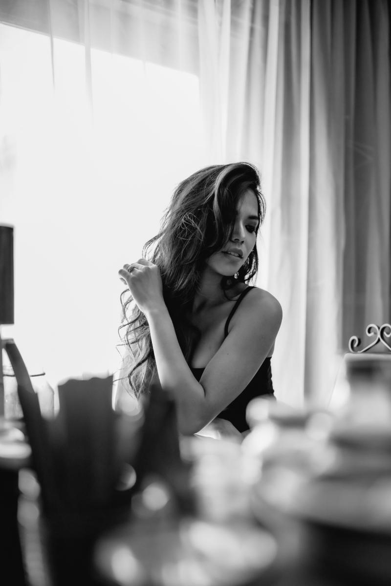 Noir Photoshoot - Model Katina