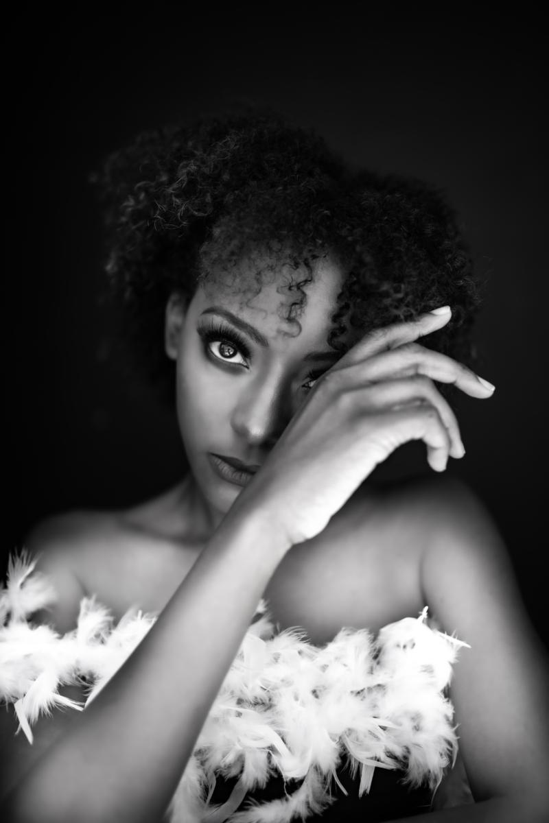 Noir Photoshoot - Model Renee